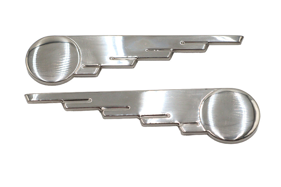 HARLEY Polierte Edelstahl Speed Ball Wing Passend für 0- Alle, Modelle