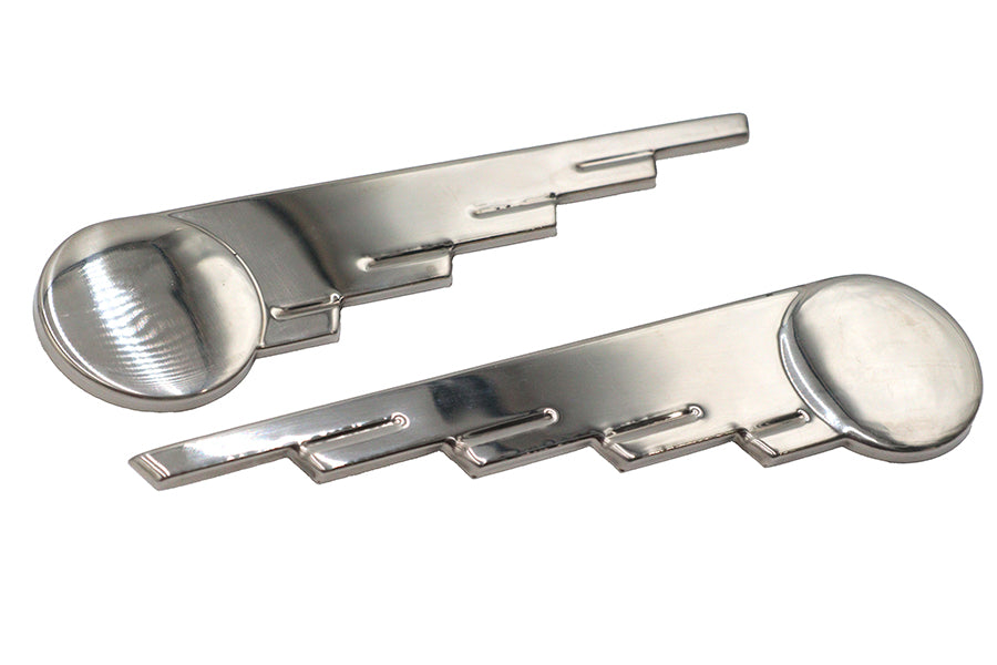 HARLEY Polierte Edelstahl Speed Ball Wing Passend für 0- Alle, Modelle