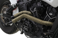 HARLEY Kupfer Fiberglas Auspuffband Passend für 0- Custom, Anwendung