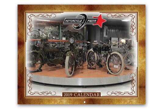 HARLEY 2019 Motorradpedia Museum Kalender Passend für 0-  Custom,