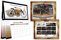 HARLEY 2019 Motorradpedia Museum Kalender Passend für 0-  Custom,