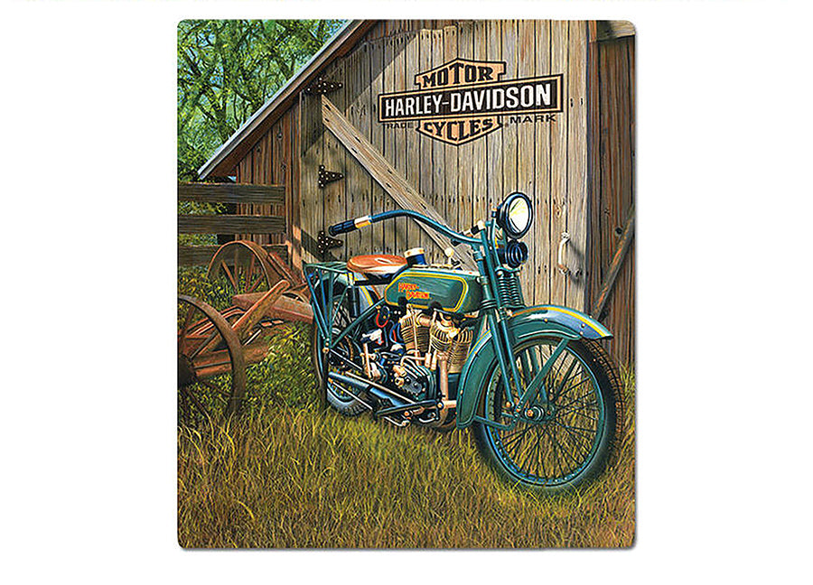 HARLEY 1923 F-Head Twin Blechschild Passend für 0- Alle,