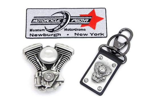 HARLEY V-Twin Mens Evolution Engine Buckle and Fob Set fits 0-  All,