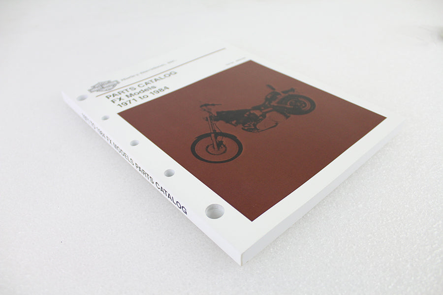 HARLEY OE 1971-1984 FX Teilehandbuch Passt für 1971-1984 FX,