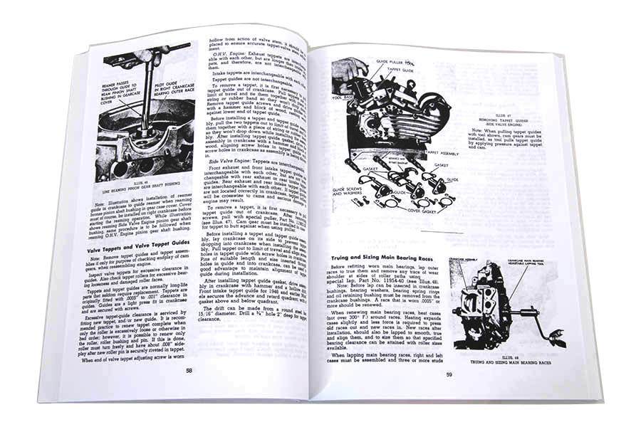 HARLEY Knucklehead 1940-1947 Reparaturanleitung Passend für 1940-1947 FL, 1940-1947 UL,