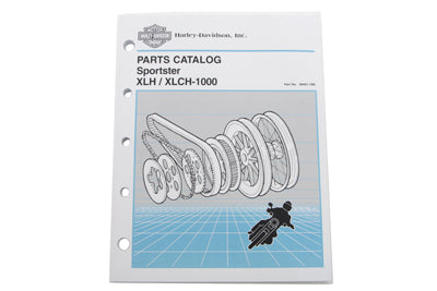 HARLEY OE Werks-Ersatzteilbuch für 1954-1978 XL Passend für 1957-1978 XL, 1954-1956 K,