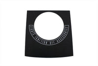 HARLEY Schwarze Armaturenbrett-Aufkleber Passend für 1979-1984 FL, 1980-1986 FX, 1984-1993 FXST, 1986-1993 FLST