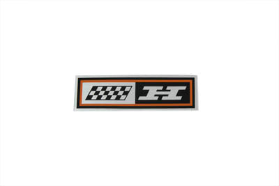 HARLEY Oil Tank  inchH inch Style Decal fits 0-  All,