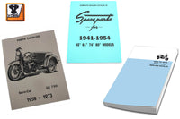HARLEY Servi-Car Manual Set Fits 1937-1963 G,
