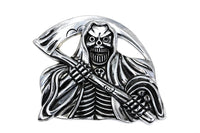 HARLEY Pewter Grim Reaper with Sickle Emblem fits 0-  All,