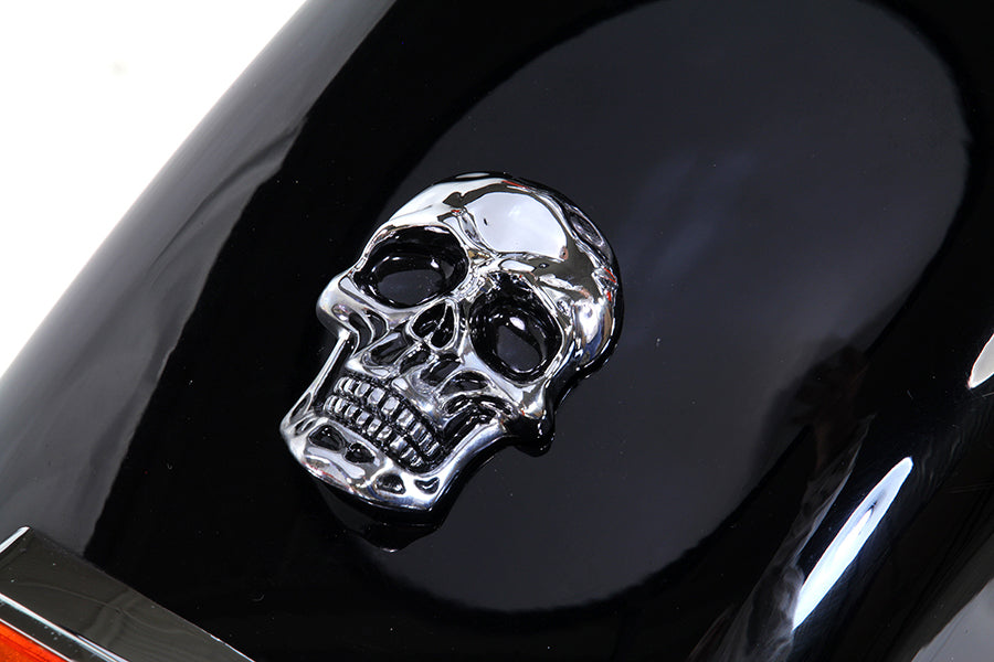 HARLEY Zinn-Totenkopf-Emblem-Set Passend für alle 0- Modelle