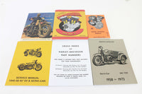 HARLEY 45 WL-G Handbuch-Set Passend für 1940-1958 G, 1936-1952 W, 1929-1952 WL, 1941-1944 WLA,