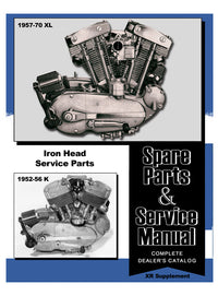 HARLEY XL/K Parts and Service Manual fits 1952-1956 K,