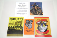 HARLEY WL & WLA Handbuchsatz Passend für 1937-1952 WL,   1940-1945 WLA,   1949-1952 WLA,