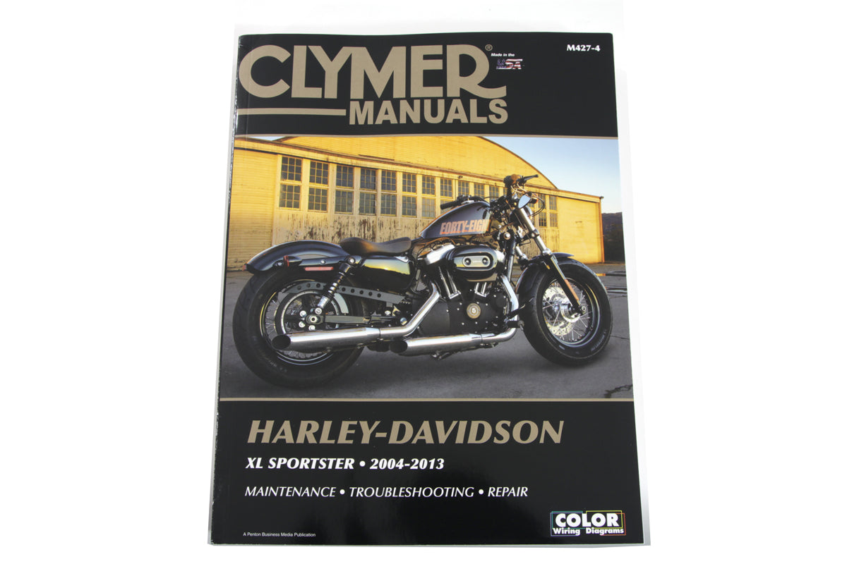 HARLEY Clymer Reparaturhandbuch für 2004-13 XL Passend für 2004-2013 XL, 883 2004-2013 XL, 883c 2004-2013 XL, 8