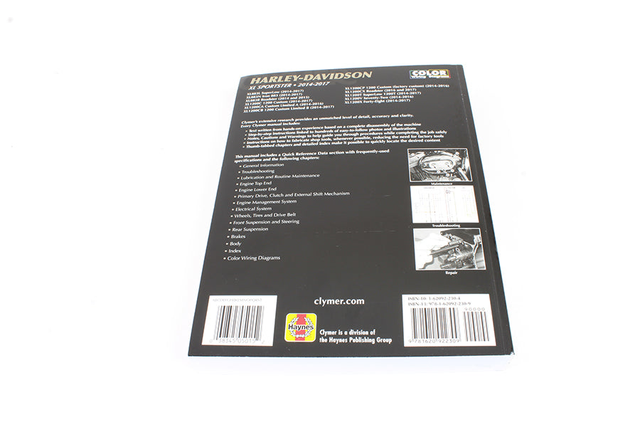 HARLEY Clymer Reparaturhandbuch für XL ab 2014 Passt für XL ab 2014,
