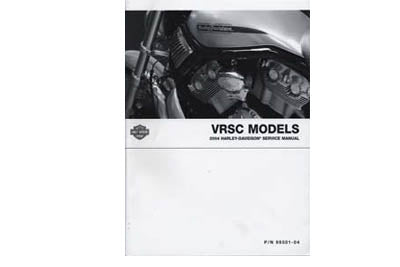 HARLEY OE Factory Service Manual for 2004 VRSC fits 2004-2004 VRSC,