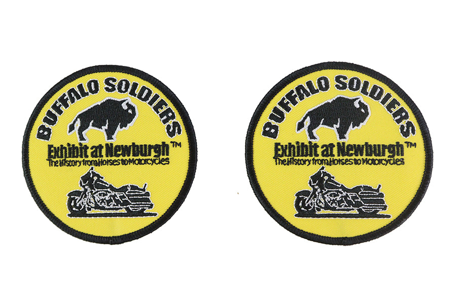 HARLEY Buffalo Soldiers Aufnäher Passt 0-  Alle Modelle