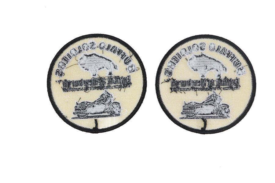 HARLEY Buffalo Soldiers Aufnäher Passt 0-  Alle Modelle