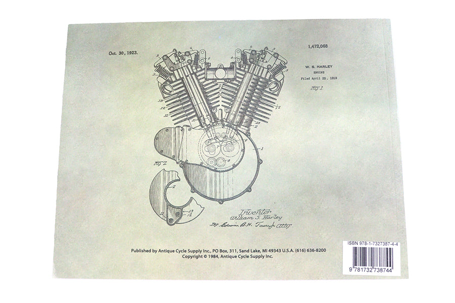 HARLEY Ersatzteilkatalog für 1909-1932 V-Twins Passend für 1909-1932 , V-Twins