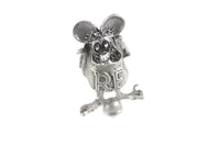HARLEY Pewter Rat Fink Ornament fits 0-  Custom, application for front fenders