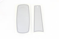 HARLEY FXR Armaturenbrett-Aufklebersatz Silber Passend für 1982-1994 FXR, 1982-1994 FXR,