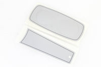 HARLEY FXR Armaturenbrett-Aufklebersatz Silber Passend für 1982-1994 FXR, 1982-1994 FXR,