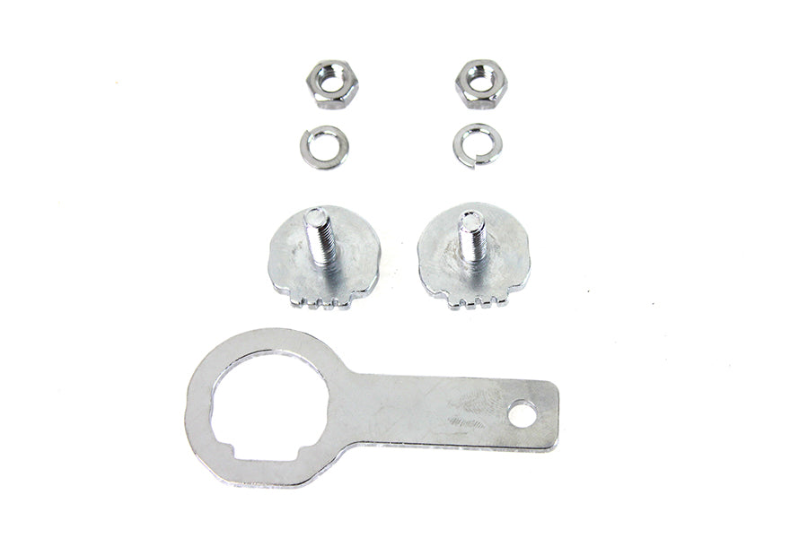 HARLEY Skull License Plate Bolt Kit fits 0-  Custom, application