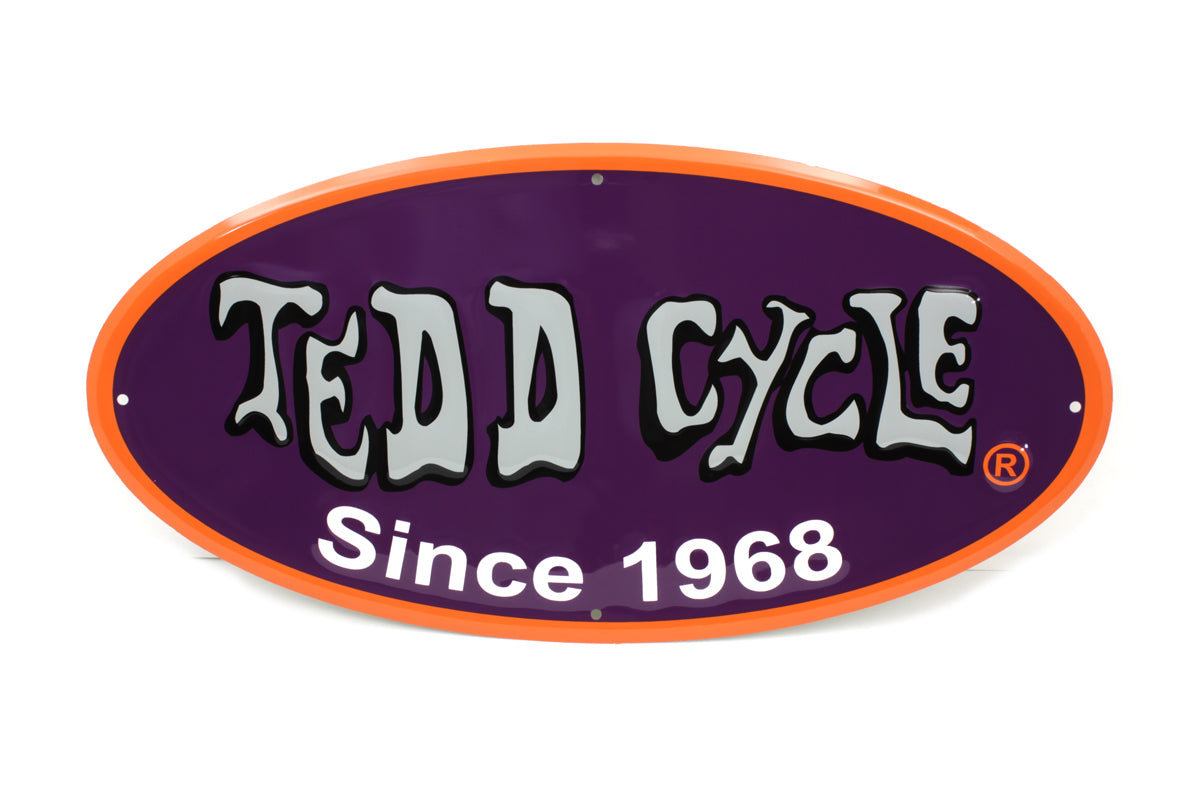 HARLEY Tedd Cycle Metallschild Passend für 0- Alle,