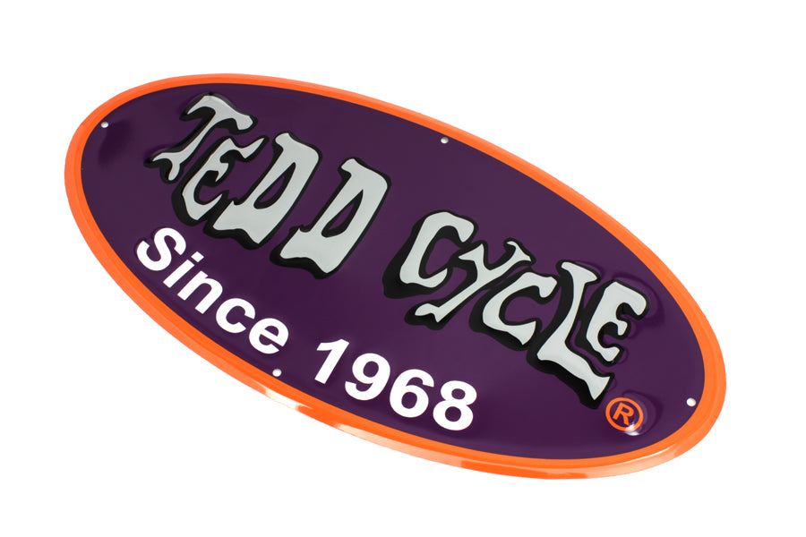 HARLEY Tedd Cycle Metallschild Passend für 0- Alle,