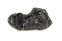 HARLEY Flatside Shovelhead Cam Cover Gürtelschnalle Passt 0-  Alle,