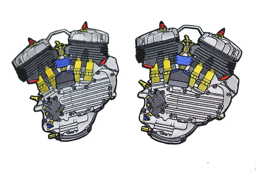 HARLEY 45 Motor Patch Set Passend 0-  Alle, Modelle