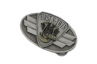 HARLEY First V-Twin Belt Buckle Fits 0-  All, Models