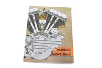 HARLEY Panhead and E Shovelhead Service and Parts Manual fits 1948-1969 FL,