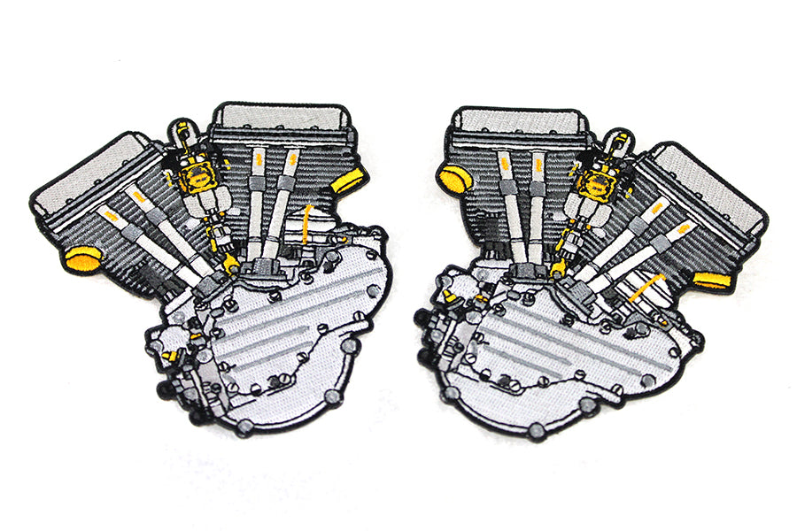 HARLEY Panhead Motor Patch Set Passend für 0- Alle Modelle