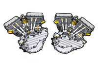 HARLEY Panhead Motor Patch Set Passend für 0- Alle Modelle