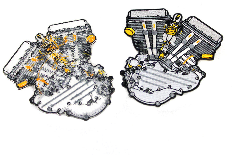 HARLEY Panhead Motor Patch Set Passend für 0- Alle Modelle