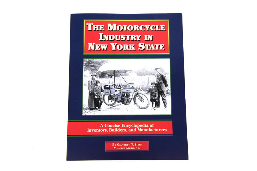 HARLEY "Die Motorradindustrie im Bundesstaat New York" Buch Passt 0- Alle,