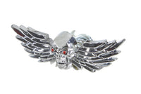 HARLEY Skull with Wings Medallion Set fits 0-  All,