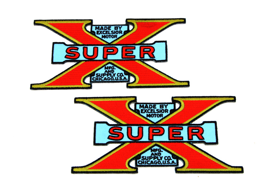 HARLEY Super X Patches Fits 0-  All,