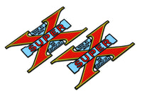 HARLEY Super X Patches Fits 0-  All,