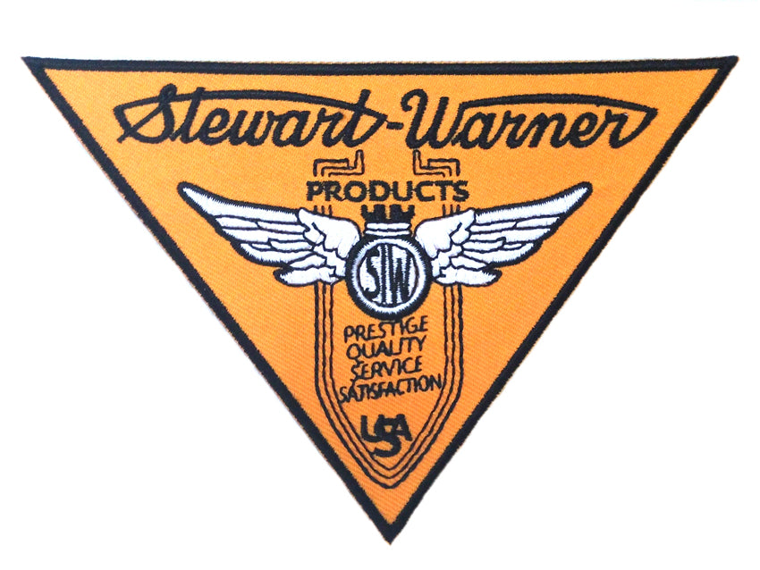 HARLEY Stewart Warner Patches Fits 0-  All,