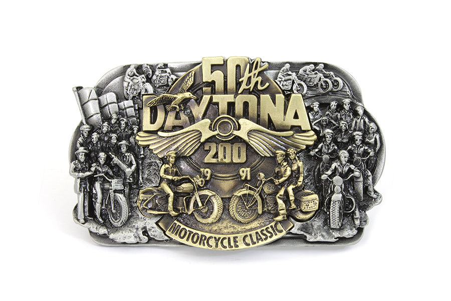 HARLEY 50th Daytona Gürtelschnalle Passt 0-  Alle,   0-  Alle,