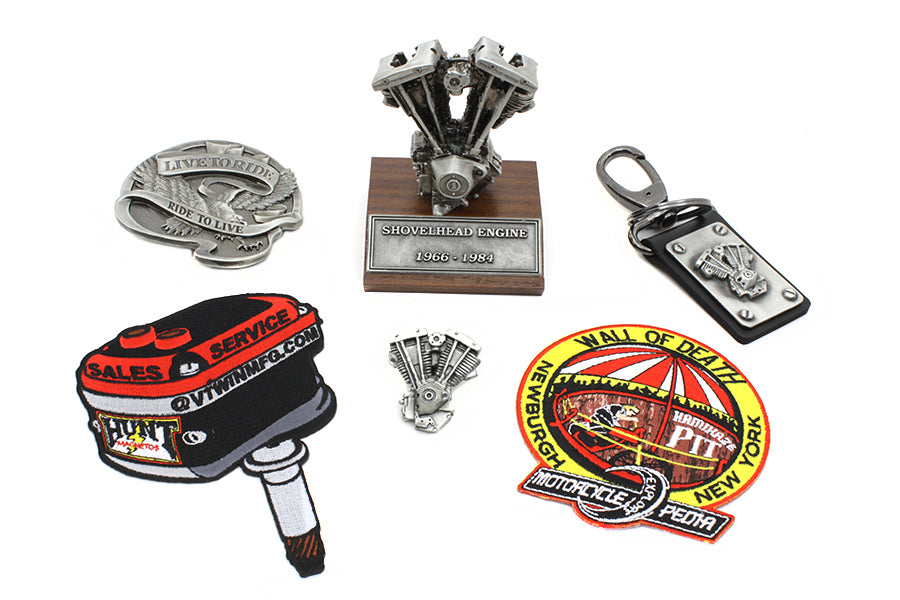 HARLEY Shovelhead Motorrad-Geschenkset passend für 0- Alle,