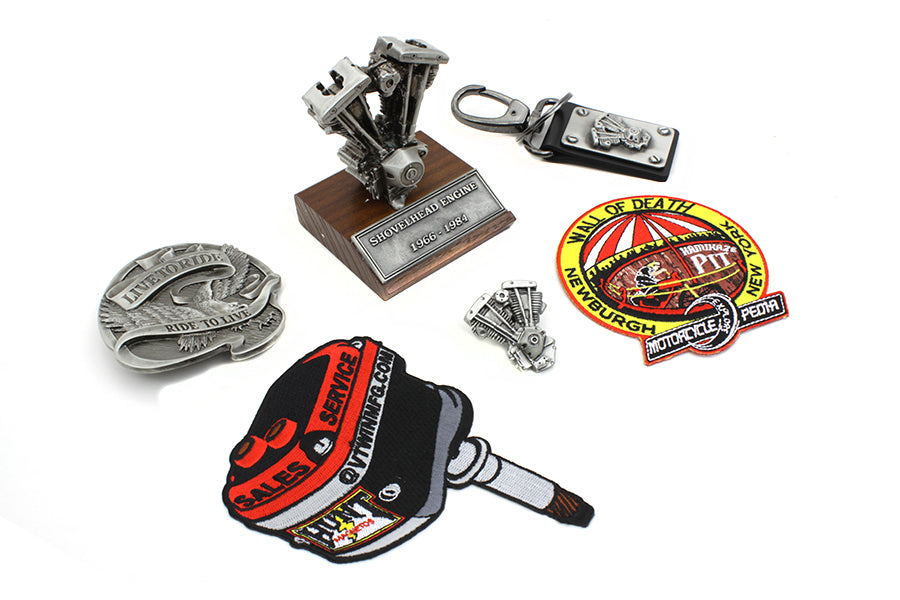 HARLEY Shovelhead Motorrad-Geschenkset passend für 0- Alle,