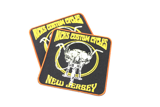 HARLEY Nick's Custom Cycle NJ Patch Set Fits 0-  All, models