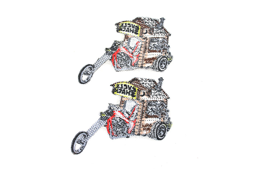 HARLEY Cycle Shack Exhaust Patches Fits 0-  All,
