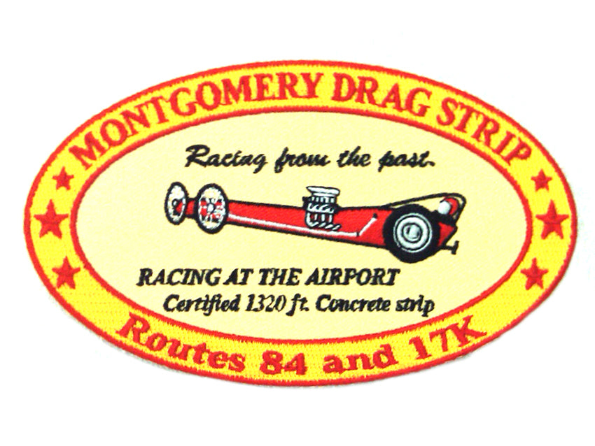 HARLEY Montgomery Drag Strip Patches Passend für 0-Alle,