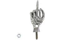 HARLEY Mittelfinger Nummernschildaufsatz mit Bolzenbefestigung, passend für 0- individuell, Applikation