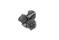 HARLEY Flathead Lapel Pin fits 0-  All,